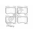 Jeu de 4 plaquettes de frein avant BRECK 25179 00 552 00 - Visuel 1
