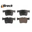 Jeu de 4 plaquettes de frein avant BRECK 25199 00 551 00 - Visuel 3