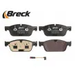 Jeu de 4 plaquettes de frein avant BRECK 25531 00 552 00 - Visuel 3