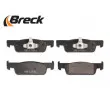 Jeu de 4 plaquettes de frein avant BRECK 25702 00 702 00 - Visuel 3