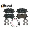 Jeu de 4 plaquettes de frein arrière BRECK 25720 00 554 00 - Visuel 3
