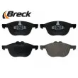 Jeu de 4 plaquettes de frein avant BRECK 25748 00 701 00 - Visuel 3