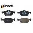 Jeu de 4 plaquettes de frein avant BRECK 25804 00 701 00 - Visuel 3