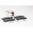Jeu de 4 plaquettes de frein avant BRECK 29153 00 703 00 - Visuel 2