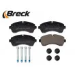 Jeu de 4 plaquettes de frein avant BRECK 29200 00 703 00 - Visuel 3