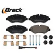Jeu de 4 plaquettes de frein avant BRECK 29229 00 703 00 - Visuel 3