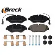 Jeu de 4 plaquettes de frein avant BRECK 29229 00 703 10 - Visuel 3