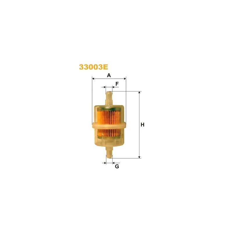 Filtre à carburant WIX FILTERS 33003E