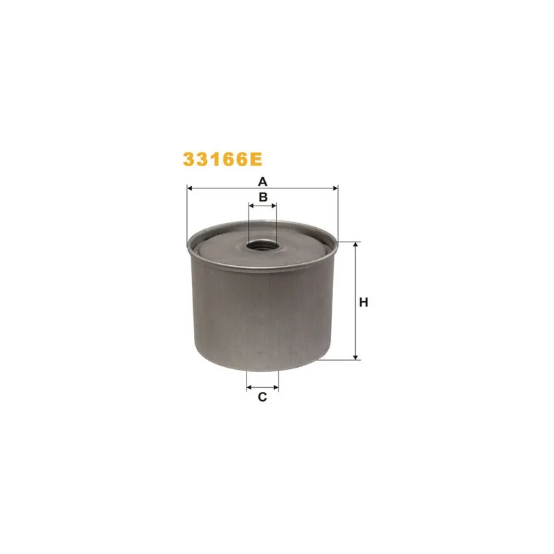 Filtre à carburant WIX FILTERS 33166E