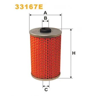 Filtre à carburant WIX FILTERS 33167E