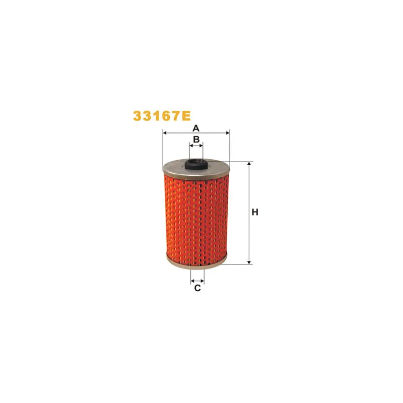Filtre à carburant WIX FILTERS 33167E