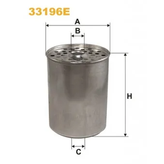 Filtre à carburant WIX FILTERS 33196E