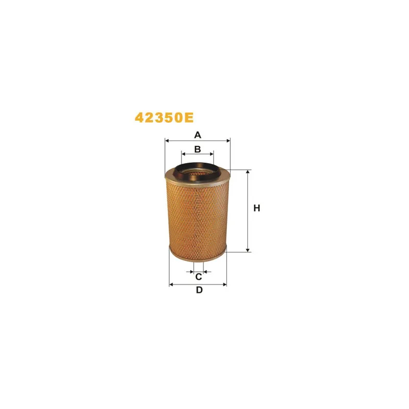 Filtre à air WIX FILTERS 42350E