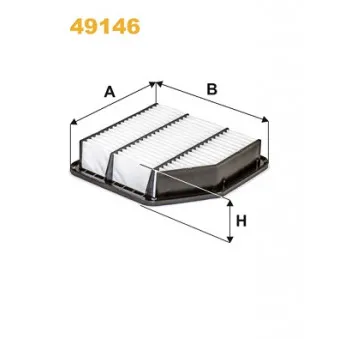 Filtre à air WIX FILTERS 49146