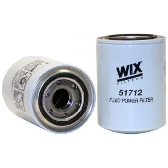 Filtre hydraulique, direction WIX FILTERS 51712