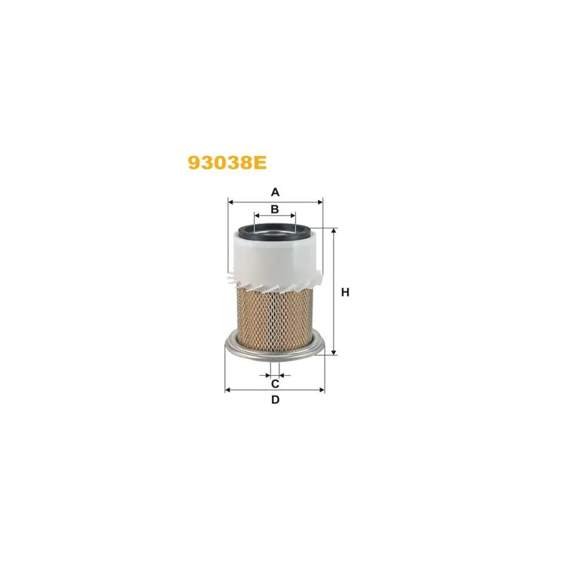 Filtre à air WIX FILTERS 93038E