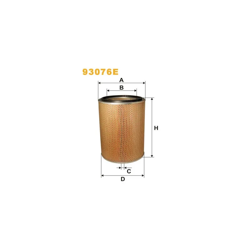 Filtre à air WIX FILTERS 93076E