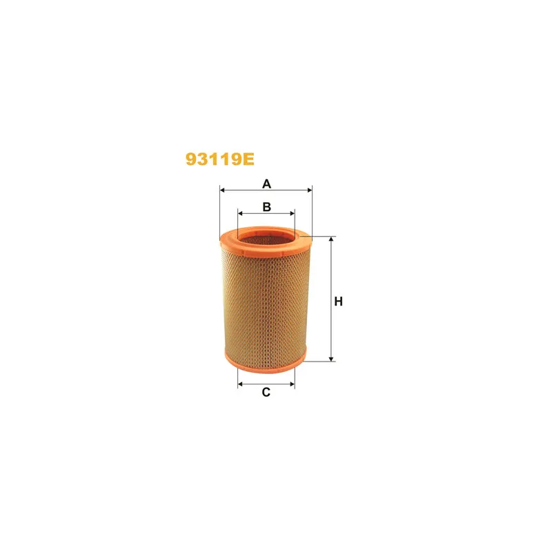 Filtre à air WIX FILTERS 93119E