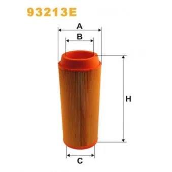 Filtre à air WIX FILTERS 93213E