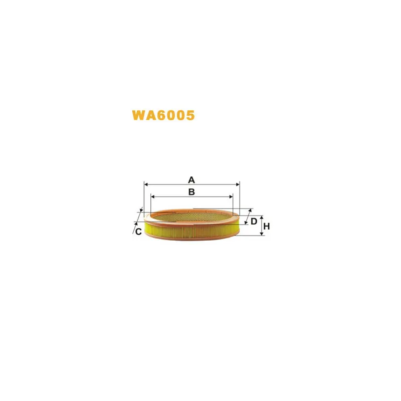 Filtre à air WIX FILTERS WA6005