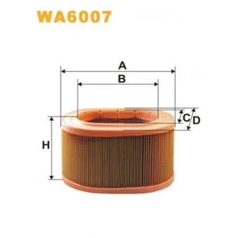 Filtre à air WIX FILTERS WA6007