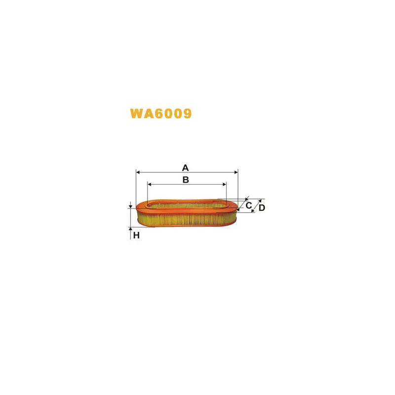 Filtre à air WIX FILTERS WA6009