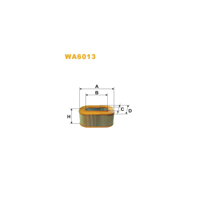 Filtre à air WIX FILTERS WA6013