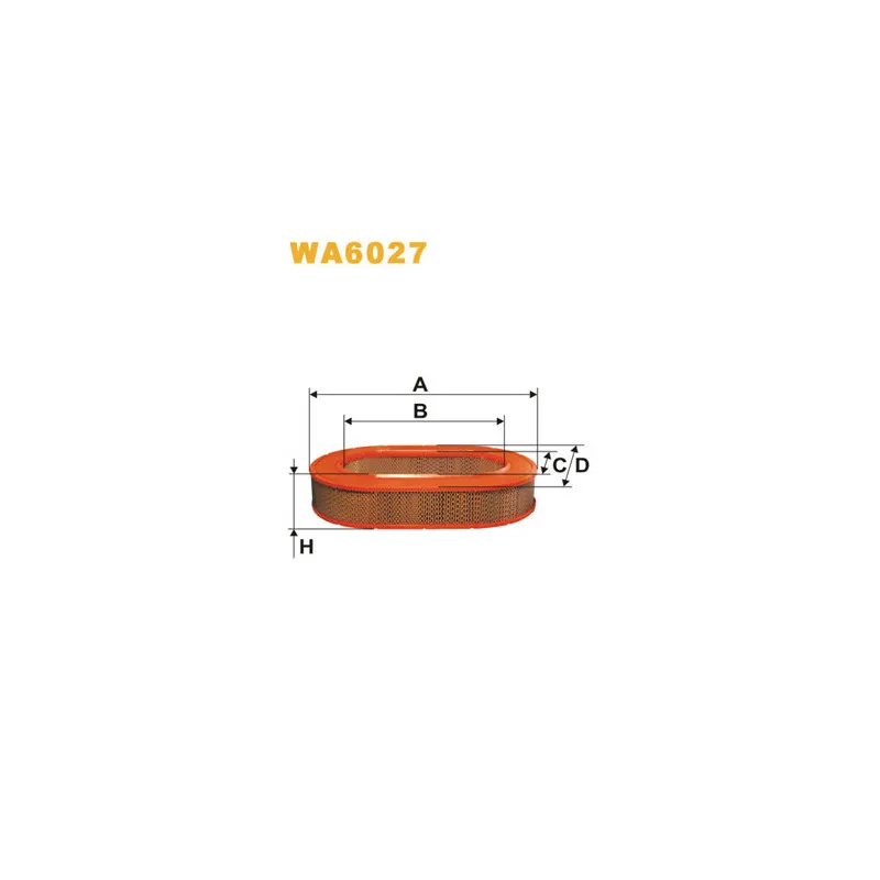 Filtre à air WIX FILTERS WA6027