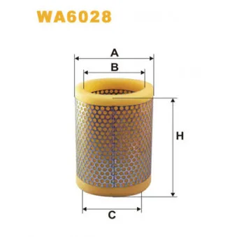 Filtre à air WIX FILTERS WA6028