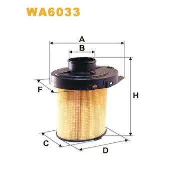 Filtre à air WIX FILTERS