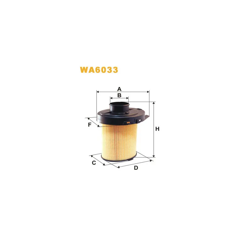 Filtre à air WIX FILTERS WA6033