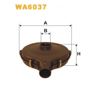 Filtre à air WIX FILTERS WA6037