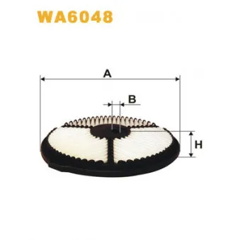 Filtre à air WIX FILTERS WA6048