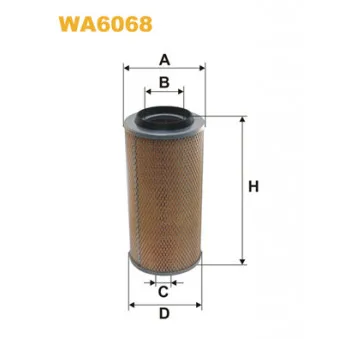Filtre à air WIX FILTERS WA6068