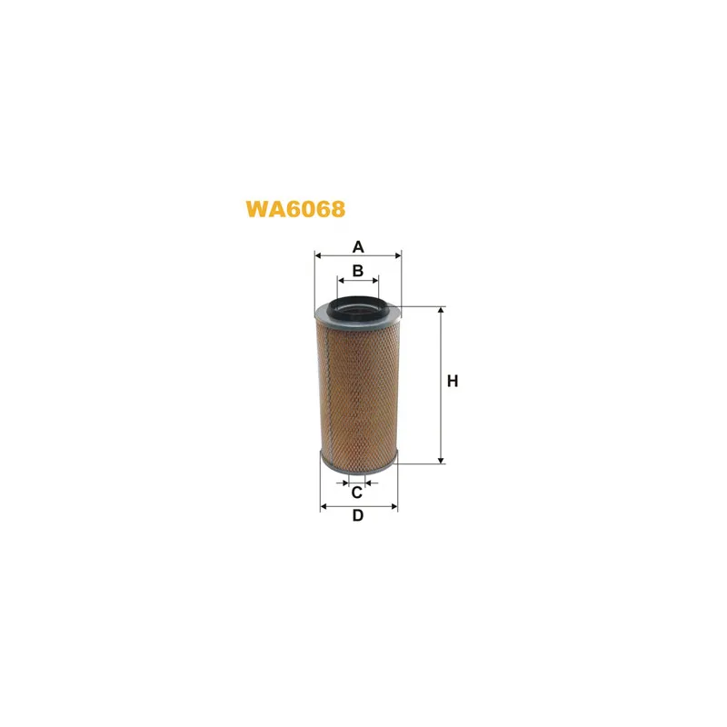 Filtre à air WIX FILTERS WA6068