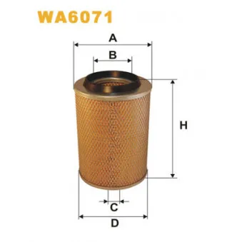 Filtre à air WIX FILTERS