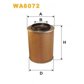 Filtre à air WIX FILTERS WA6072