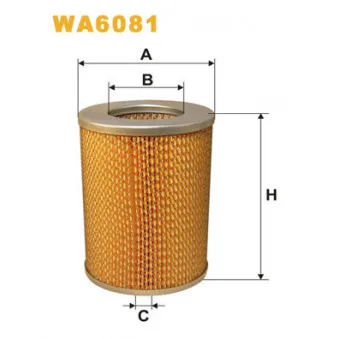 Filtre à air WIX FILTERS WA6081