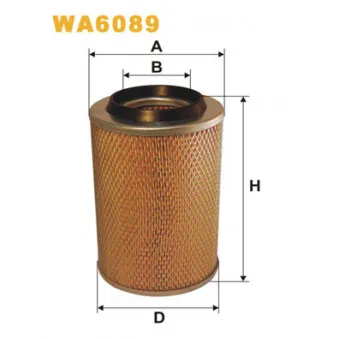 Filtre à air WIX FILTERS WA6089