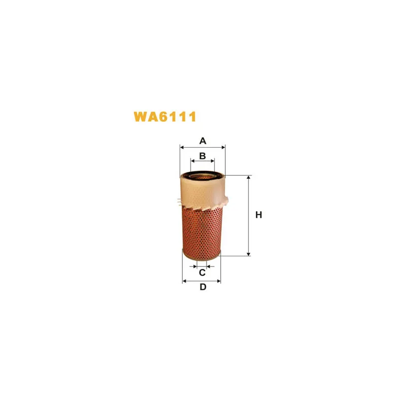 Filtre à air WIX FILTERS WA6111