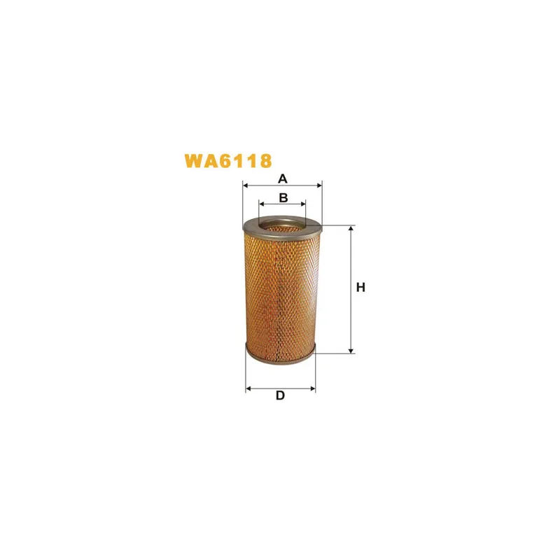 Filtre à air WIX FILTERS WA6118