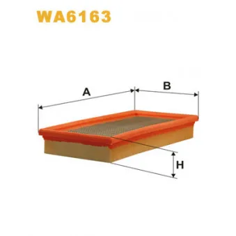 Filtre à air WIX FILTERS WA6163