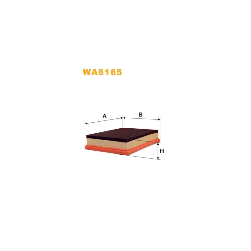 Filtre à air WIX FILTERS WA6165