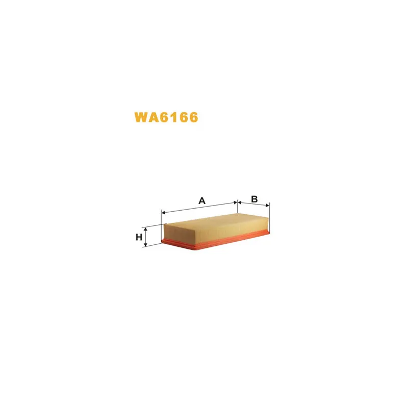 Filtre à air WIX FILTERS WA6166