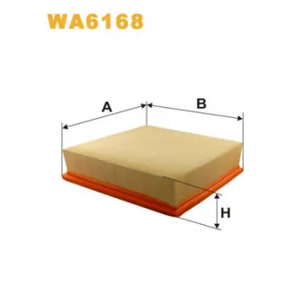 Filtre à air WIX FILTERS WA6168