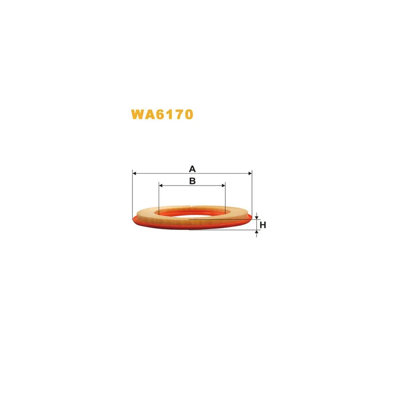 Filtre à air WIX FILTERS WA6170