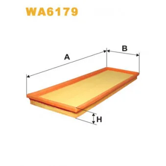 Filtre à air WIX FILTERS WA6179