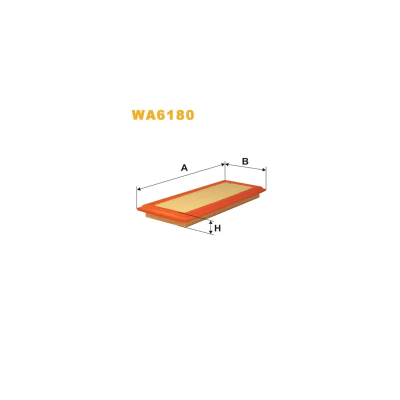 Filtre à air WIX FILTERS WA6180