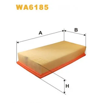 Filtre à air WIX FILTERS WA6185