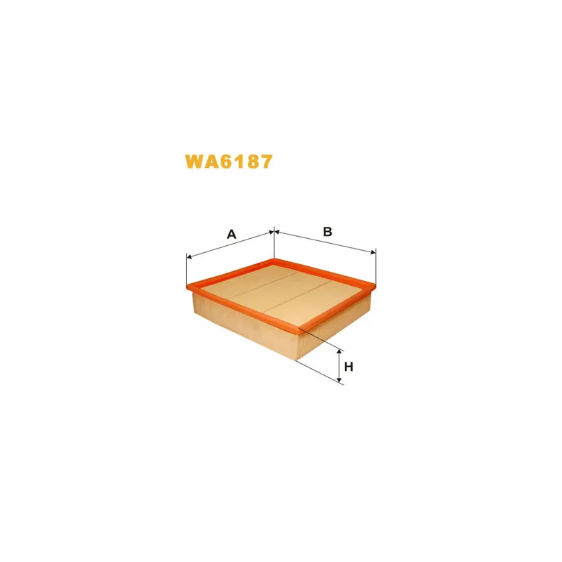 Filtre à air WIX FILTERS WA6187